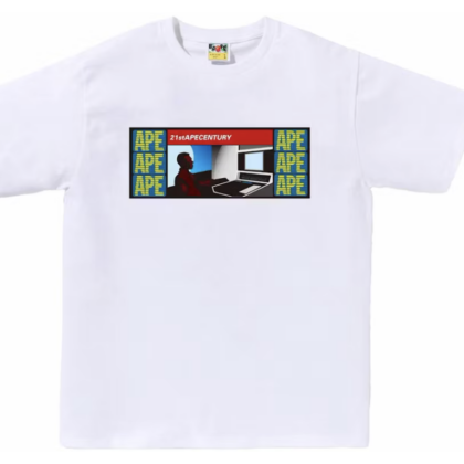 BAPE 21st Ape Century White